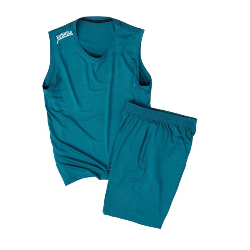 Bộ thể thao nam sát nách, bộ ba lỗ nam chất liệu vải thun thông hơi thoáng khí "có nhiều logo'