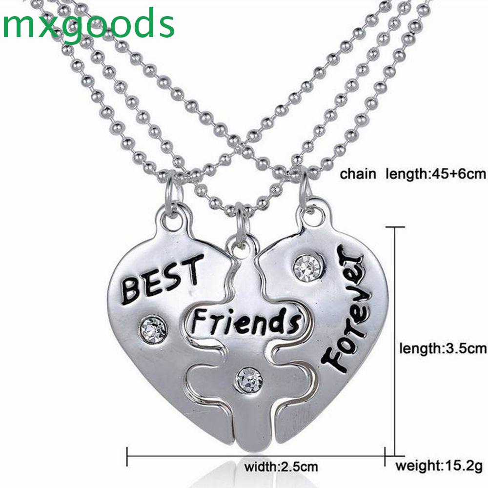 Set 3 Vòng cổ Phong Cách Cổ Điển|Phụ Kiện Trang Trí Hình Trái Tim Xinh Xắn Chất Lượng