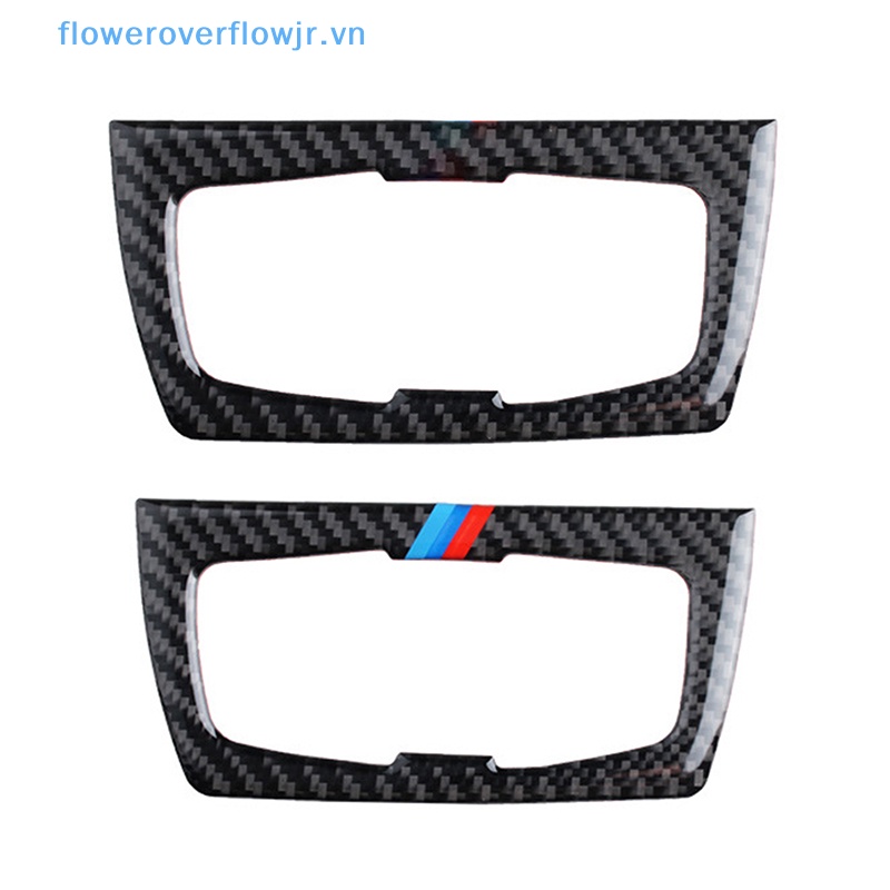 Miếng Dán Công Tắc Đèn Pha Họa Tiết Sợi Carbon Sang Trọng Cho Xe Hơi X3 Series 2013-2019