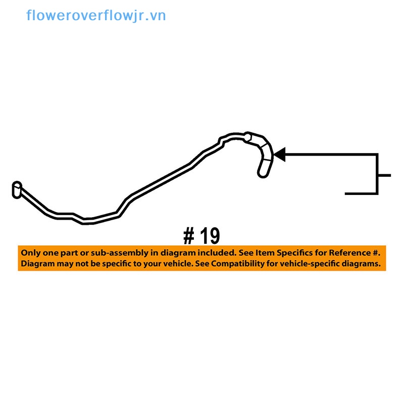 Ống Dẫn Nhiệt FJR Cho Chevrolet Cruze 1.88 55569809 Túi Đeo Chéo Thời Trang Sành Điệu Cao Cấp