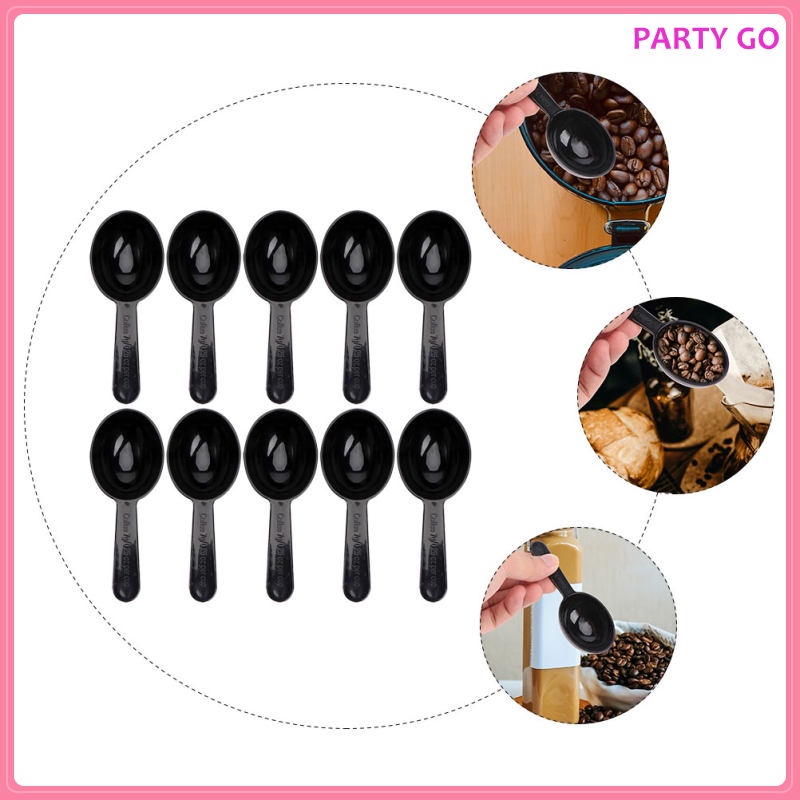 Set 10 Muỗng Đo Lường Mini Bằng Nhựa Pp Tiện Dụng