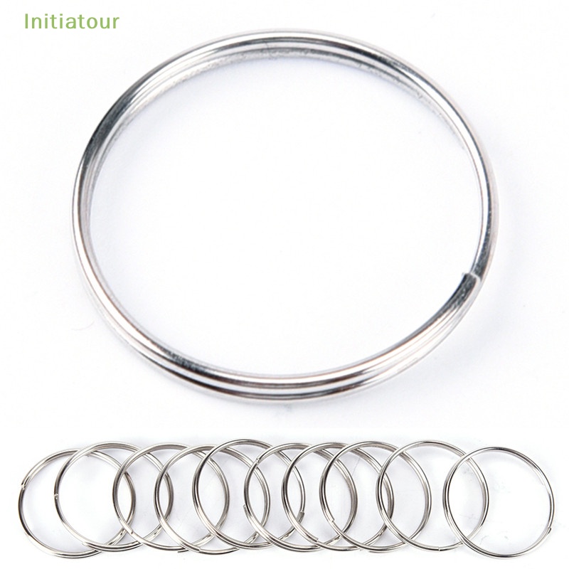 Set 10 Vòng Thép Niken Chuyên Dụng Cho Móc Khóa