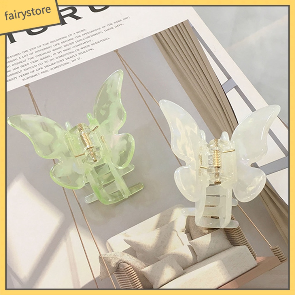 Kẹp Tóc Hình Bướm Màu Sắc Gradient Xinh Xắn