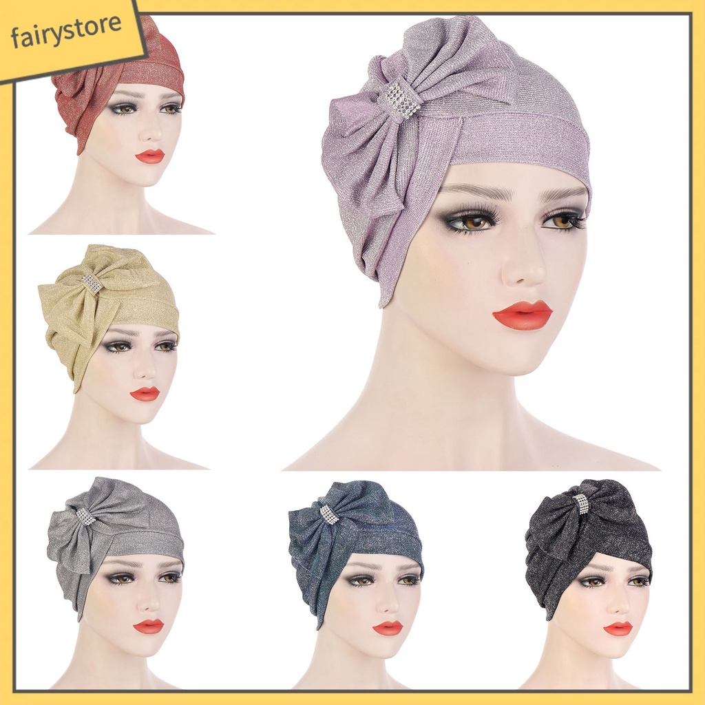 Mũ Trùm Đầu Polyester Co Giãn Nhiều Màu Sắc Dành Cho Nữ