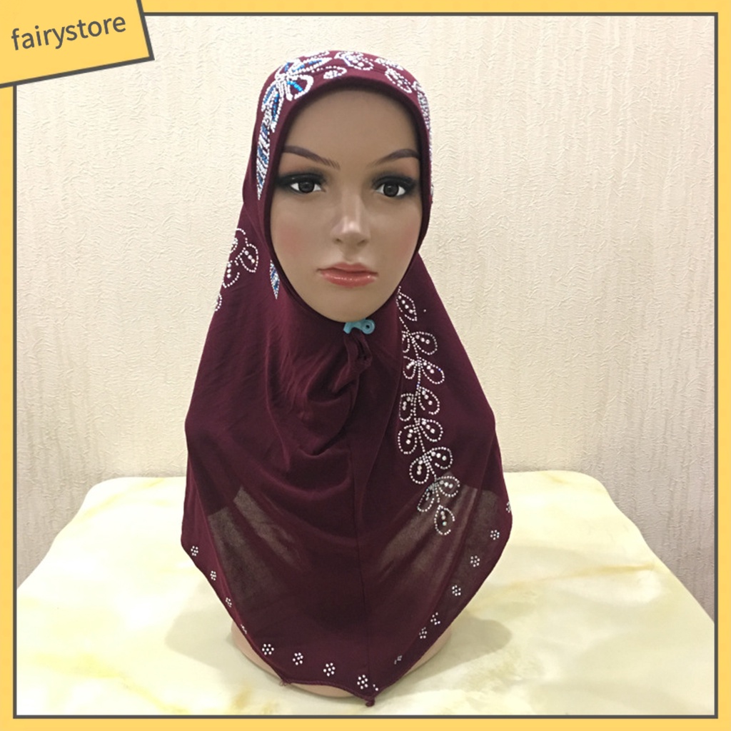 Khăn Choàng Cổ Đính Đá Hai Màu Họa Tiết Chim Công Cho Nữ