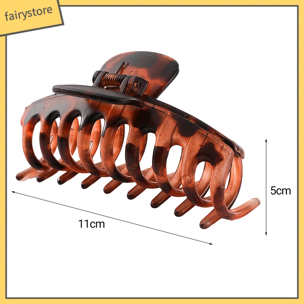 Kẹp Tóc Càng Cua Trong Suốt Gọn Nhẹ Tiện Dụng Cho Nữ