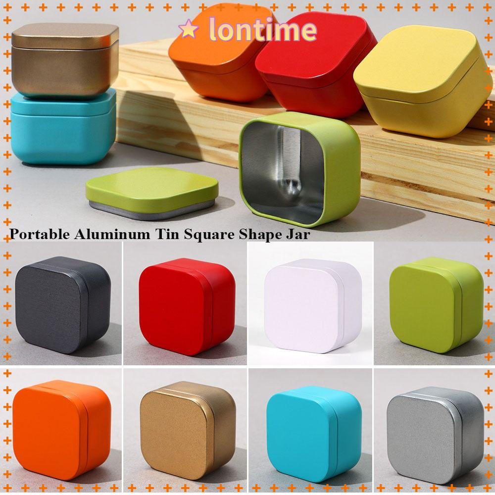 2 Lọ Thiếc Nhôm Nhiều Phong Cách Dùng Đựng Kem Dưỡng