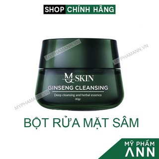 Bột rửa mặt nhân sâm mq skin phiên bản mới ginseng cleansing chính hãng mqskin - 8936117150388