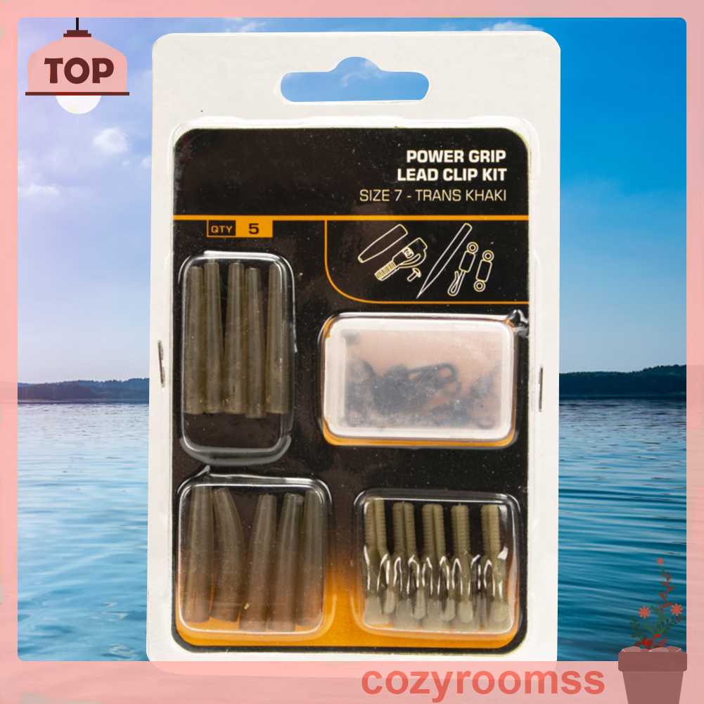 Set 30 Ống Cao Su Mềm Có Khớp Khuyên Cho Câu Cá