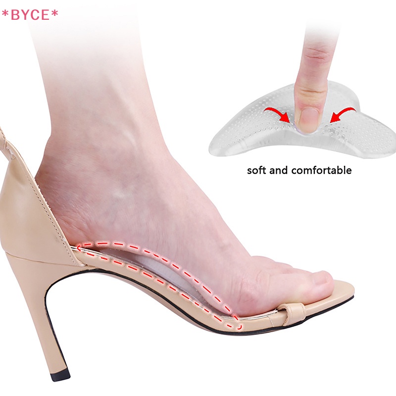1 Cặp Đệm Lót Giày Cao Gót Chống Trượt Hình Trái Tim Mới