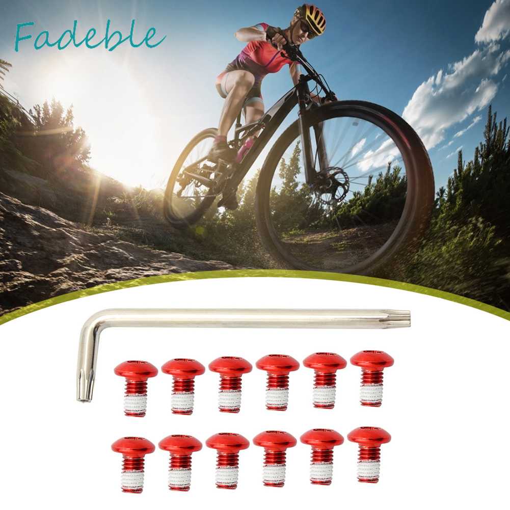 Bộ 12 Ốc Vít T25 M5x9mm Cho Đĩa Phanh Xe Đạp