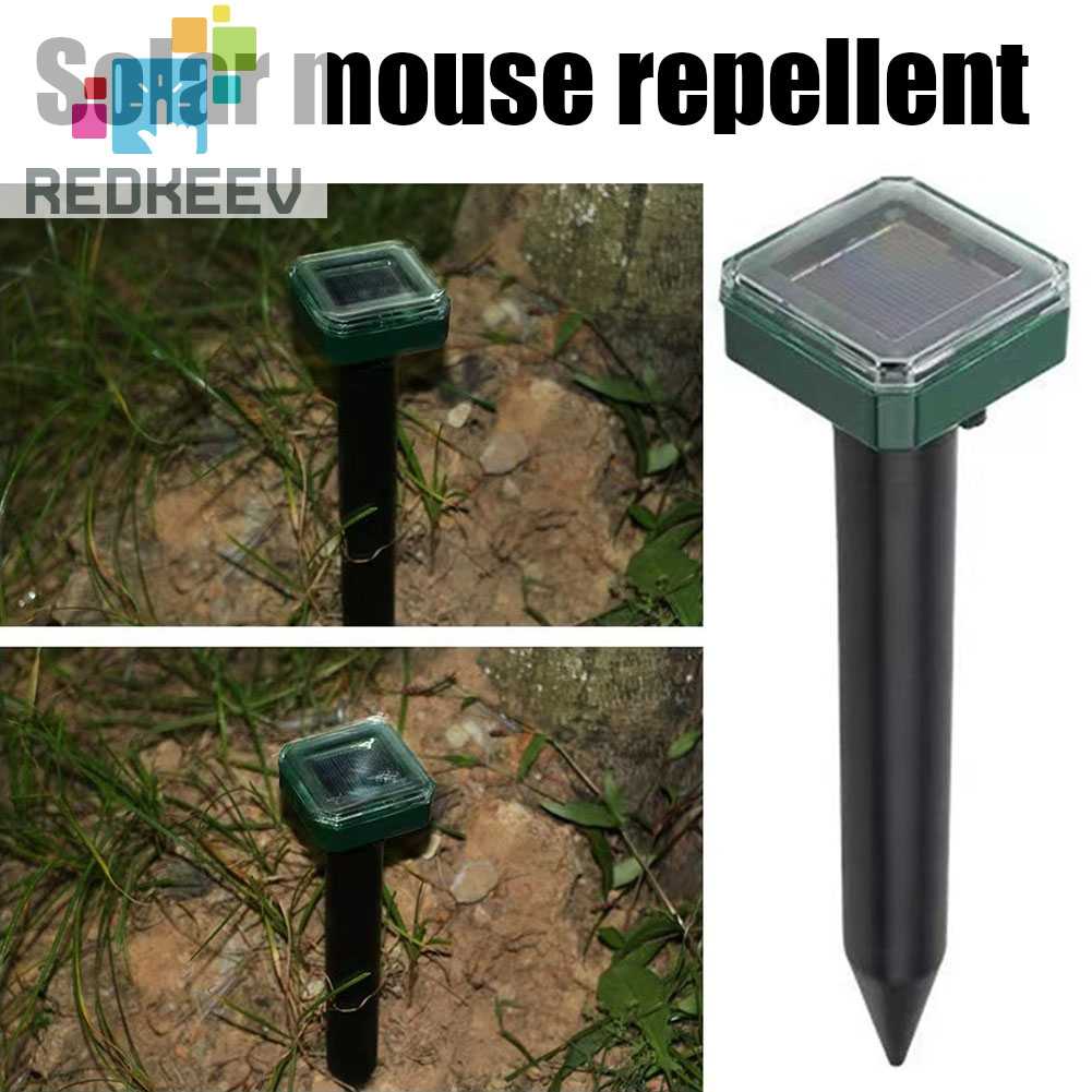 Set 4 Dụng Cụ Đuổi Côn Trùng Động Vật Gây Hại Sử Dụng Năng Lượng Mặt Trời