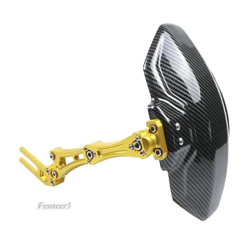 Tấm Chắn Bùn Phía Sau CNC Màu Đỏ Thông Dụng Cho Xe Đạp N1s M3 Fenteer1