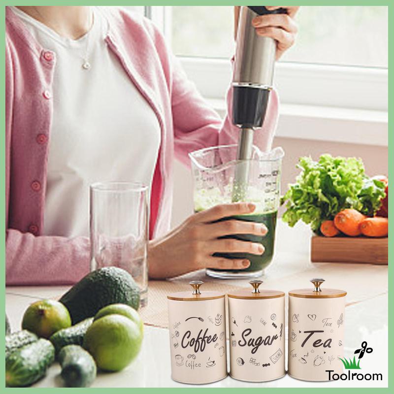 Bộ 3 Hộp Thiếc Đựng Kẹo Có Nắp Đậy Tiện Dụng