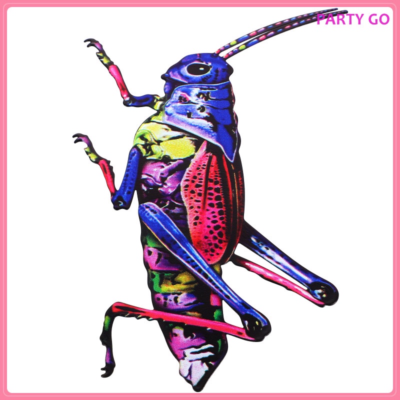 Bức Tượng Côn Trùng Bằng Kim Loại Treo Tường Trang Trí Ngoài Trời