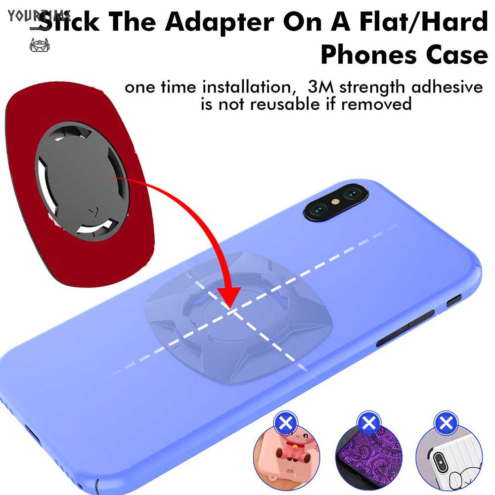 Giá Đỡ Điện Thoại Di Động Hấp Thụ Sốc Gắn Tay Lái Xe Đạp