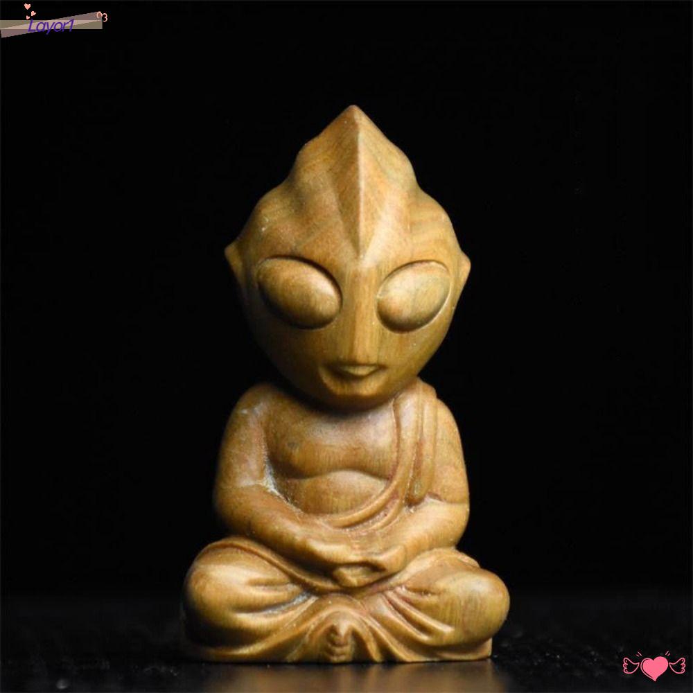 Mô Hình Nhân Vật Ultraman Bằng Gỗ Kích Thước 1 8cm