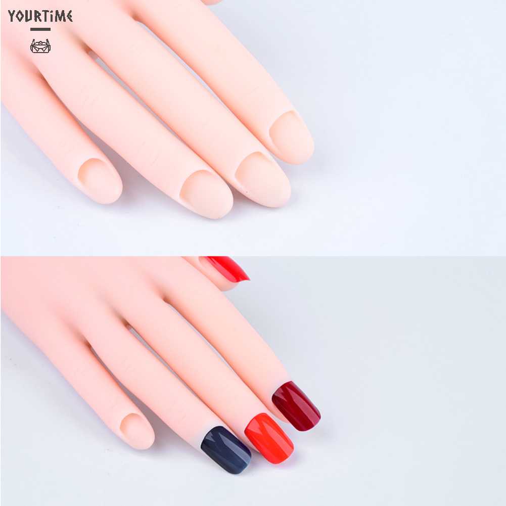1 Mô Hình Bàn Tay Giả Mềm Tập Luyện Có Khớp Cử Động Cho Người Mới Bắt Đầu