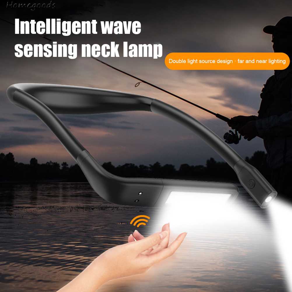Đèn Đọc Sách 1800mAh LED 3 Màu Tùy Chọn Kèm Sạc USB Tiện Dụng Mang Theo Du Lịch / Leo Núi