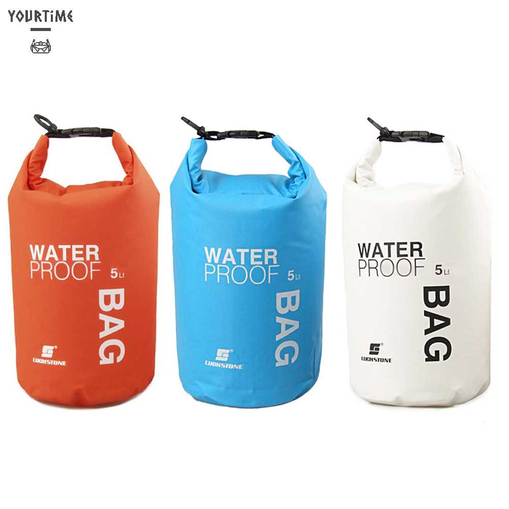Túi Khô Chống Thấm Nước Dung Tích 5L Để Đi Thuyền Hoặc Cắm Trại