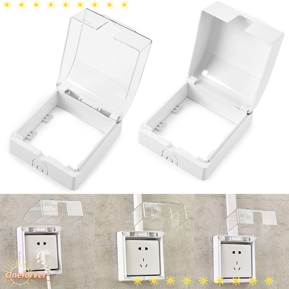 FOREVER 1 Nắp Đậy Ổ Cắm Điện Gắn Tường Tự Dính Bảo Vệ An Toàn Cho Nhà Tắm