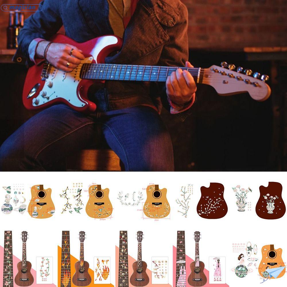 Miếng Dán Trang Trí Đàn Guitar Điện 10 Kiểu Độc Đáo