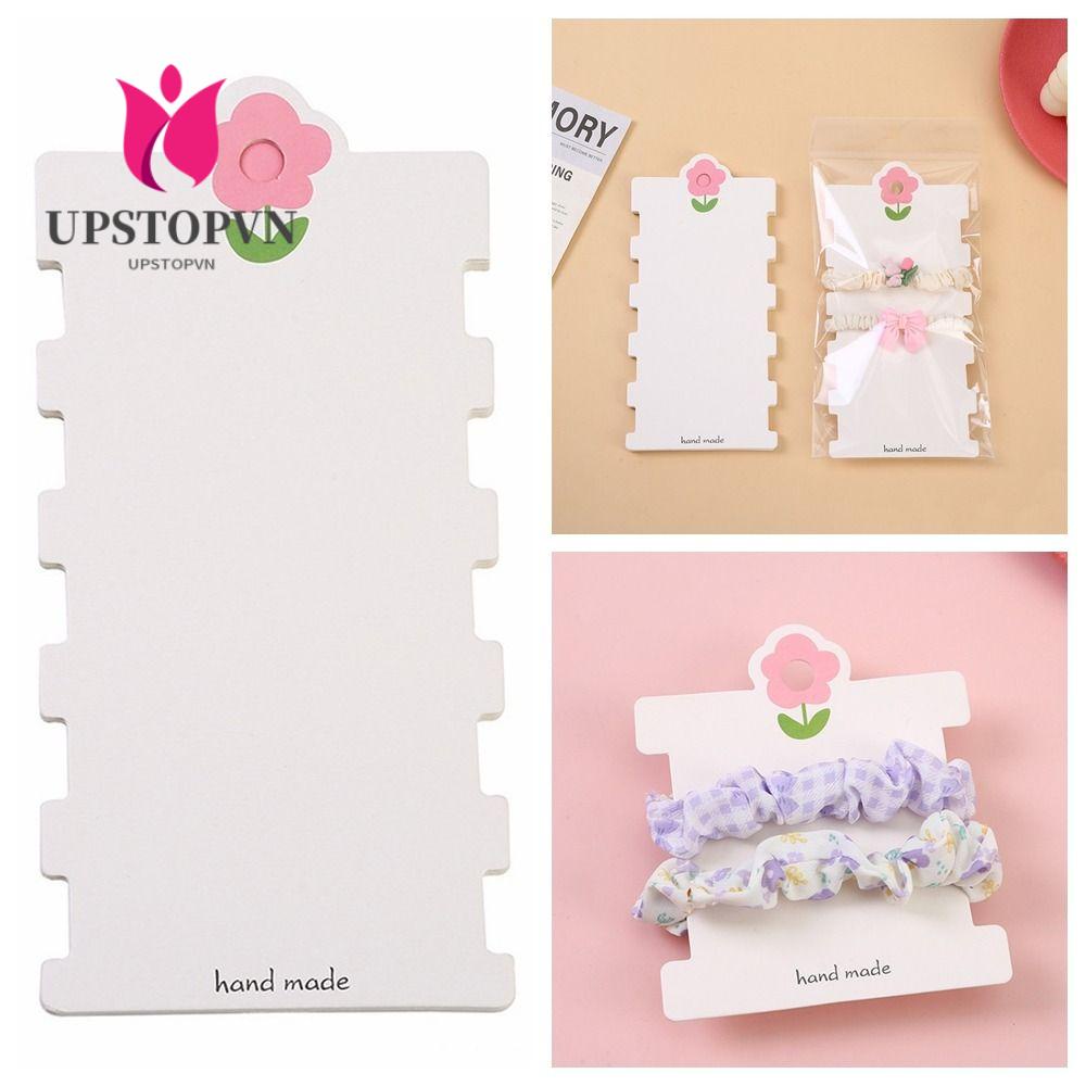 Set 100 Tấm Giấy Gói Kẹp Tóc DIY Sáng Tạo Tiện Lợi