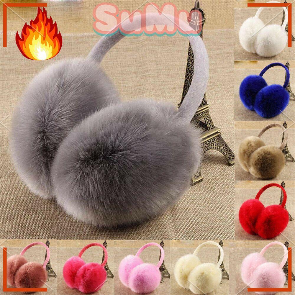 Bông Chụp Tai Giữ Ấm Mềm Mại Cho Nữ