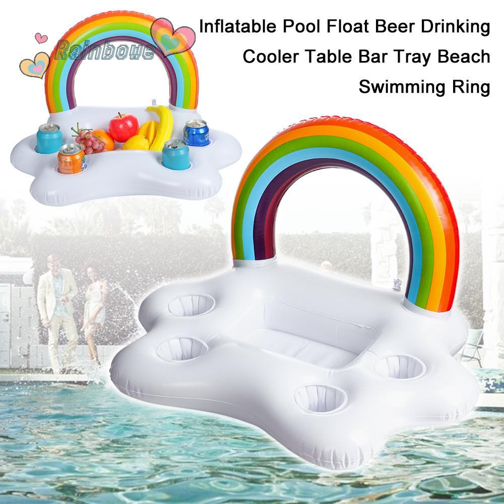 Giá Đỡ Cốc Bia Hình Đám Mây Cầu Vồng Nổi Bật Dành Cho Bữa Tiệc Hồ