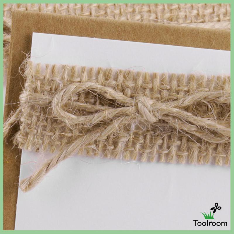 Bộ 10 Thẻ Tên Kèm Dây Thừng Dùng Trang Trí Tiệc Cưới Shabby