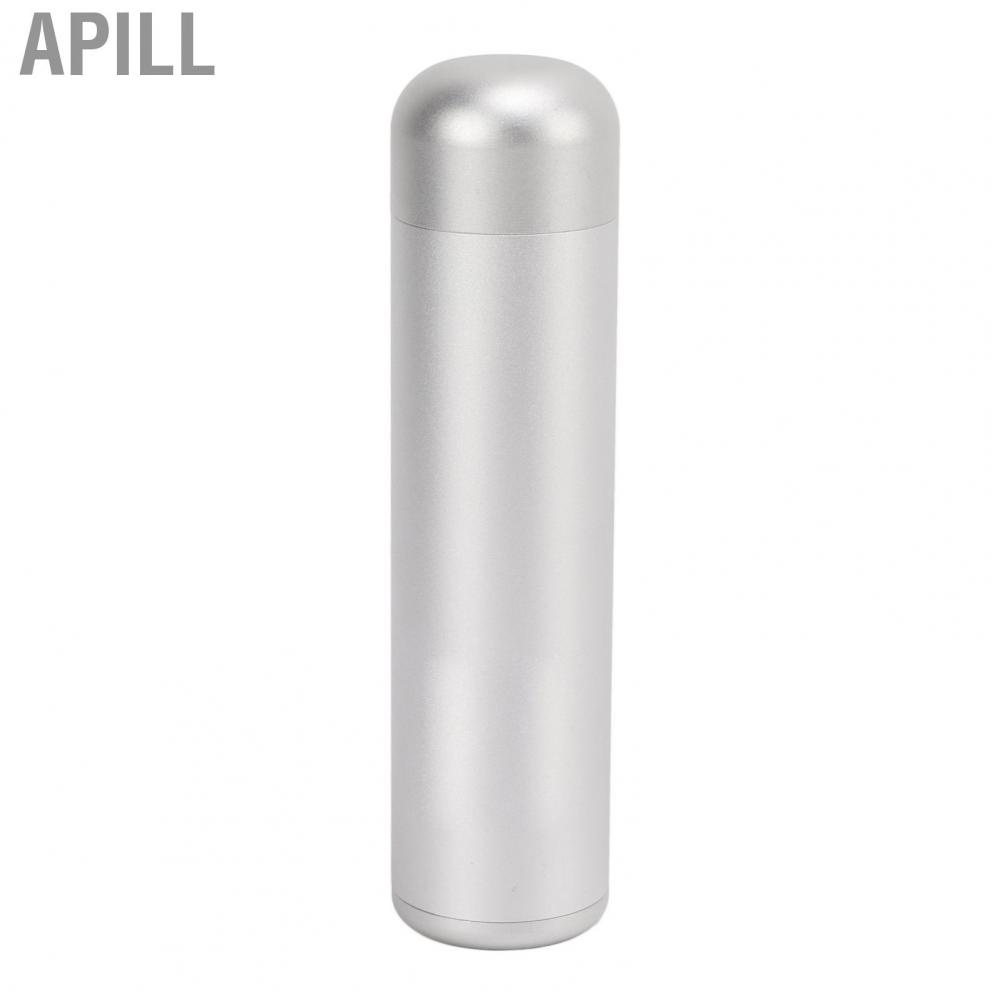 Apill 02 015 Screw Storage Canister Alloy Portable Durable Cylindrical Design