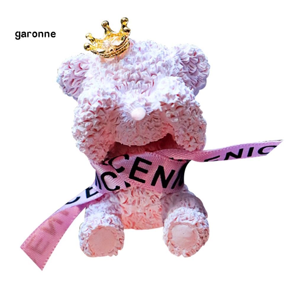 Kẹp Khuếch Tán Hương Thơm Gắn Lỗ Thông Gió Xe Hơi Hình Chú Gấu Hoạt Hình Đáng Yêu