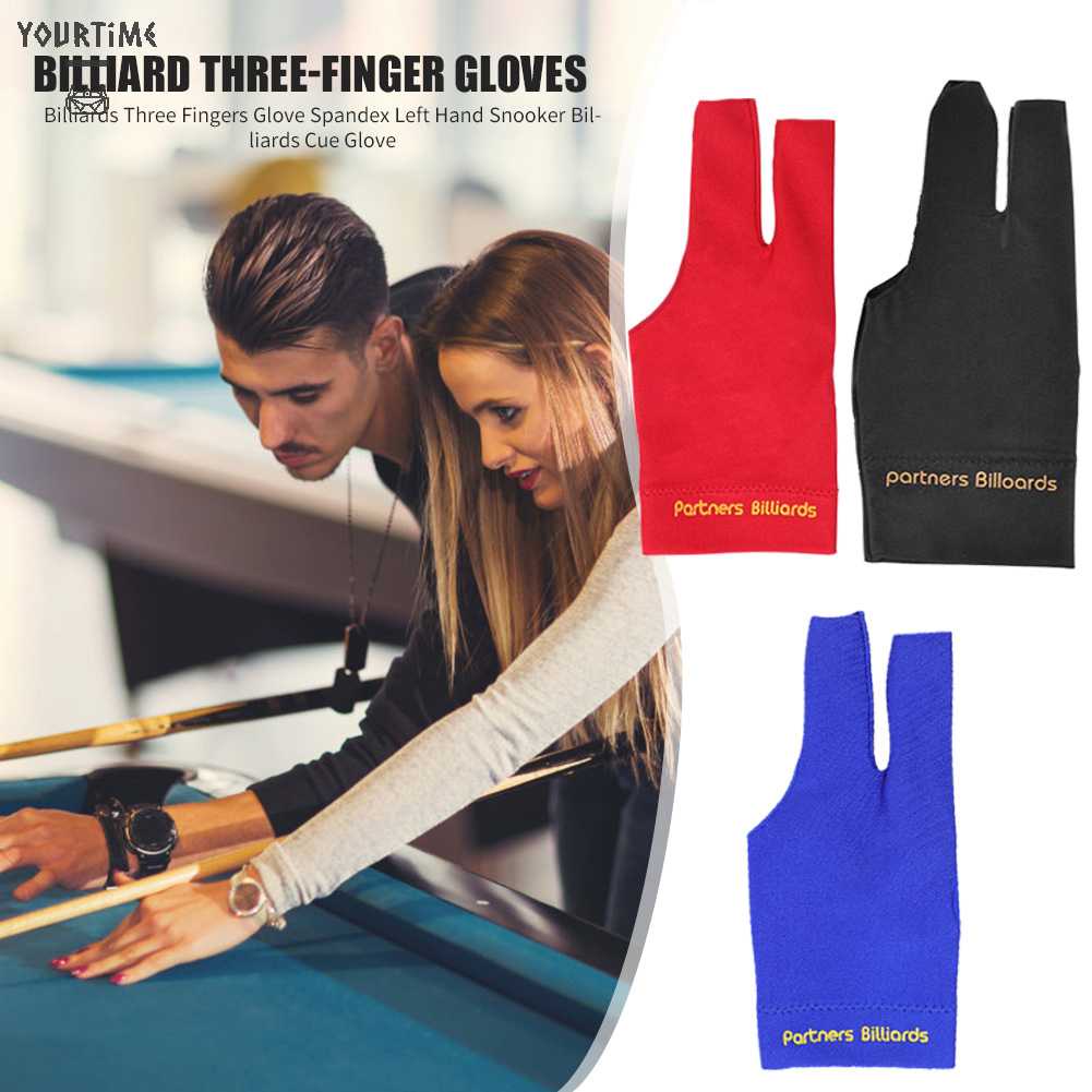 Găng Tay 3 Ngón Chống Trượt Chơi Bida Cho Nam Và Nữ