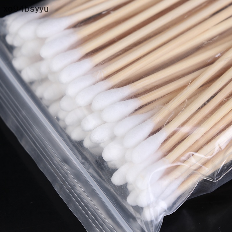 Hộp 100 Tăm Bông Cotton Hai Đầu Dùng Một Lần Xo94Bsyu