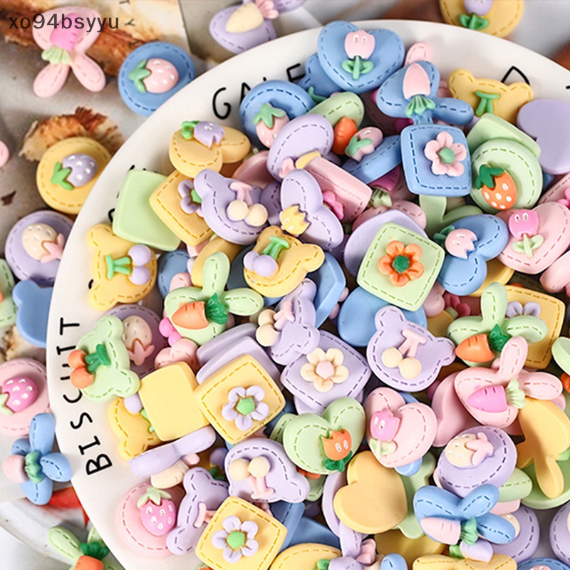 Set 10 Mô Hình Trái Cây 3D Mini Xo94Bsyu Dùng Để Trang Trí Sổ Tay DIY