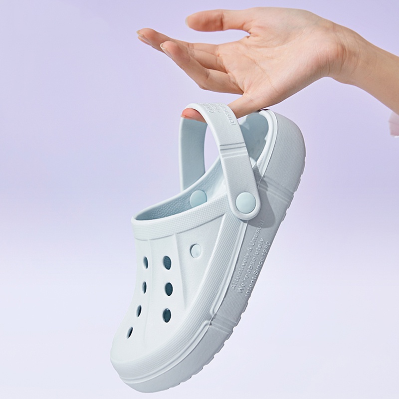 CAMEL SPORTS Sandal lỗ bít mũi đáy dày chống trượt mùa hè cho nữ