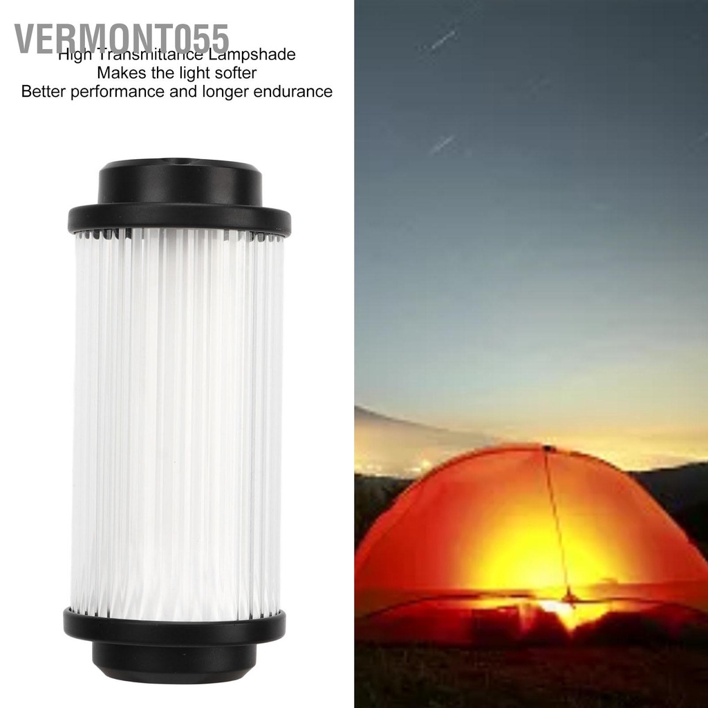 Vermont055 Đèn Cắm Trại Mini Sạc USB 2 Bánh Răng Đế Từ Di Động Lều Với Giao Diện 1/4 Móc Ngoài Trời