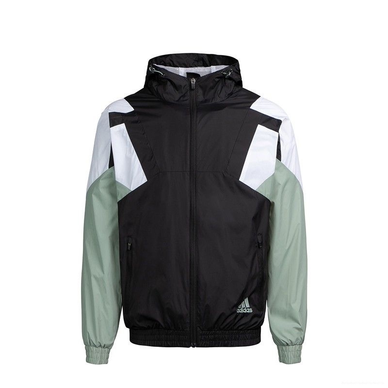 Áo Khoác Gió Adidas 100% Chính Hãng Dáng Rộng Thoải Mái Thời Trang Cho Nam