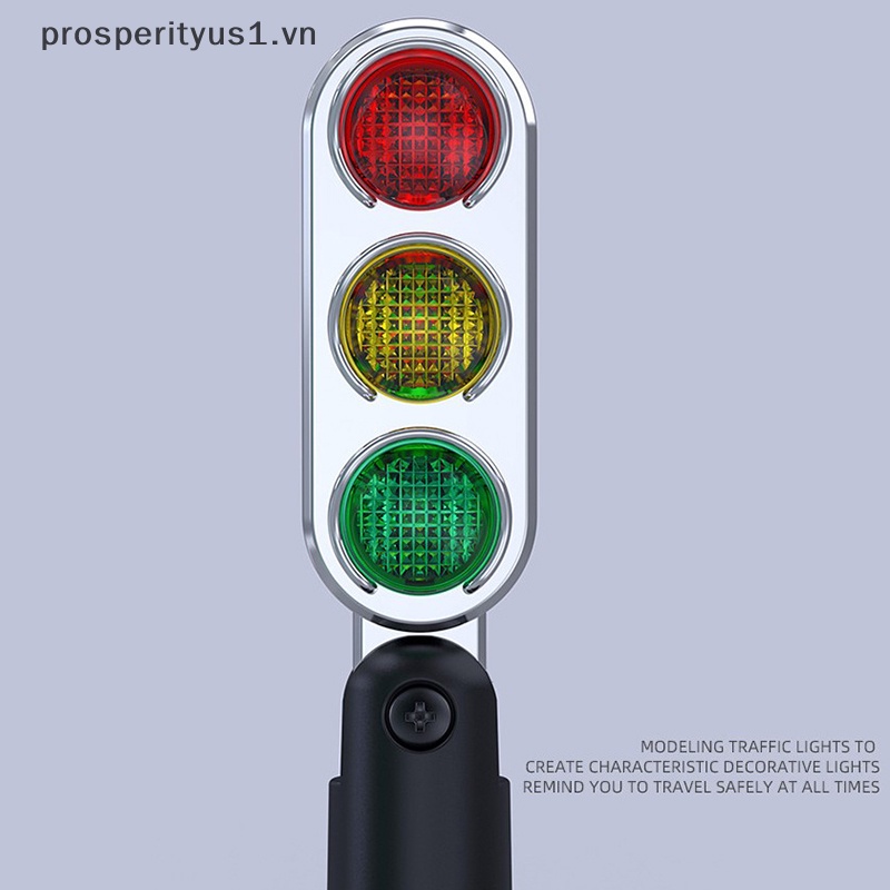 [prosperityus1] Đèn Tín Hiệu Mini Gắn Tay Lái Xe Máy Dễ Thương [VN]