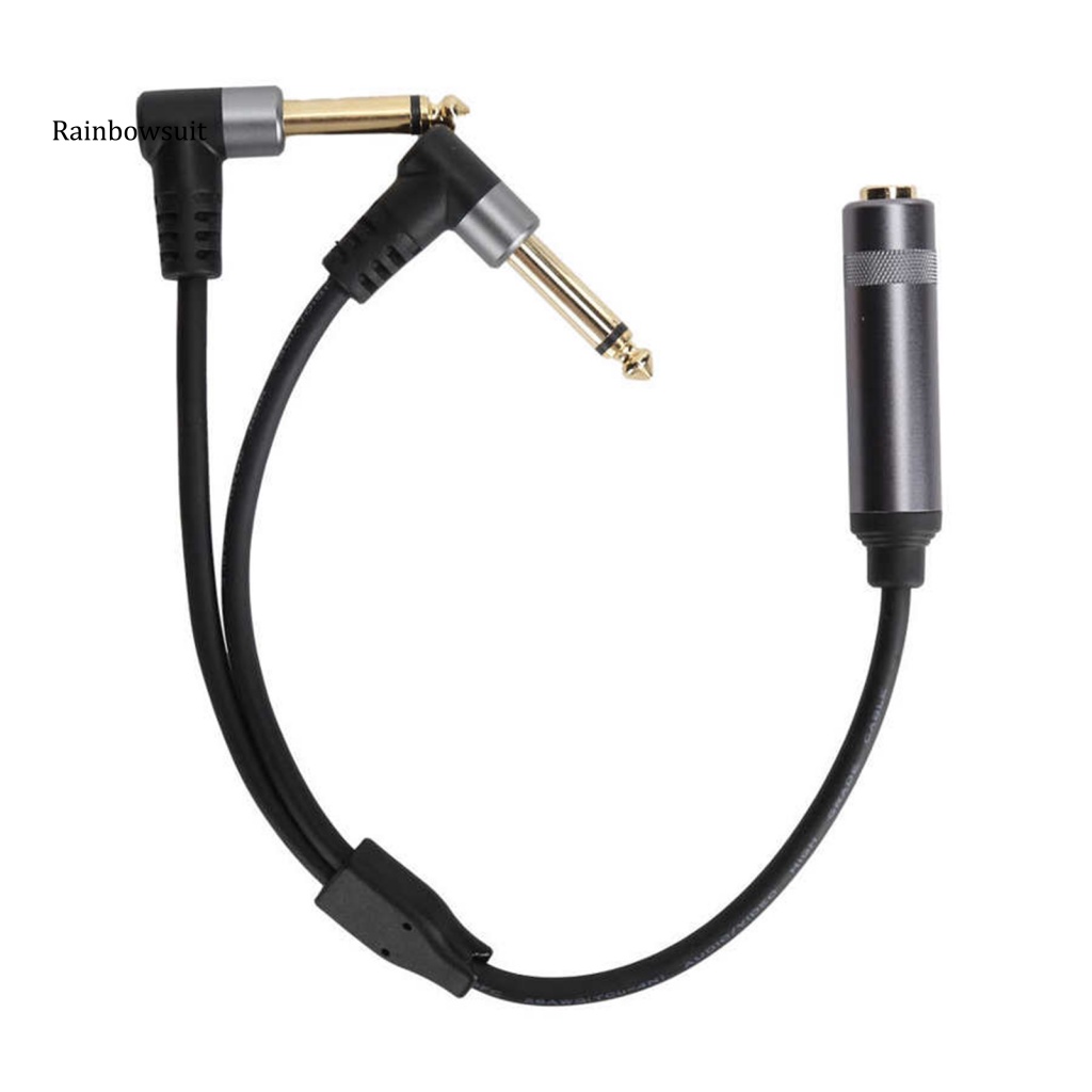 Dây Cáp Âm Thanh Trong Suốt Chống Trầy Xước Tốc Độ Cao 6.35mm Cho Guitar