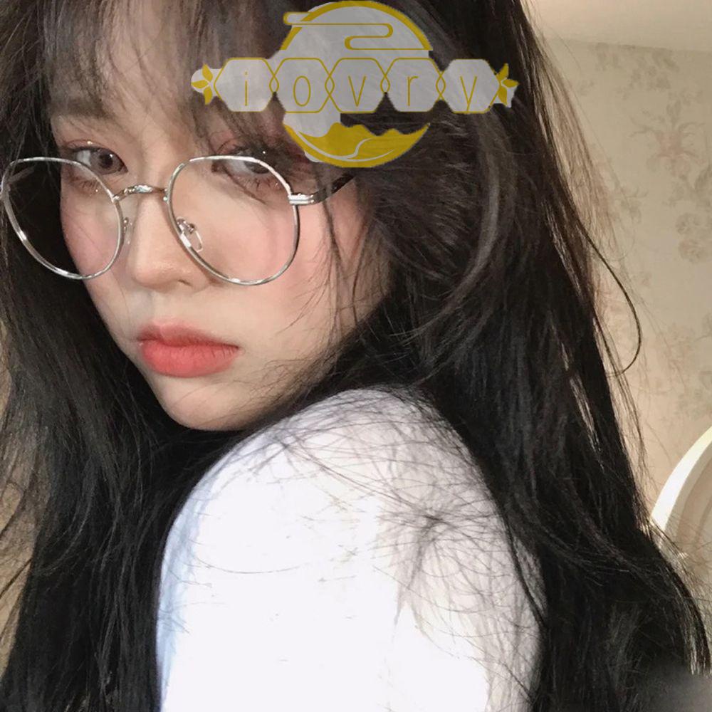 Kính Đọc Sách Gọng Kim Loại Siêu Nhẹ Chống Ánh Sáng Xanh Phong Cách Vintage Thời Trang Cho Nữ