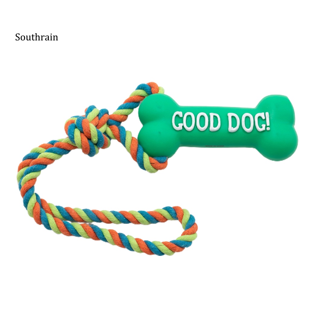 Đồ Chơi Gặm Hình Khúc Xương Gọn Nhẹ Chống Cắn An Toàn Cho Thú Cưng