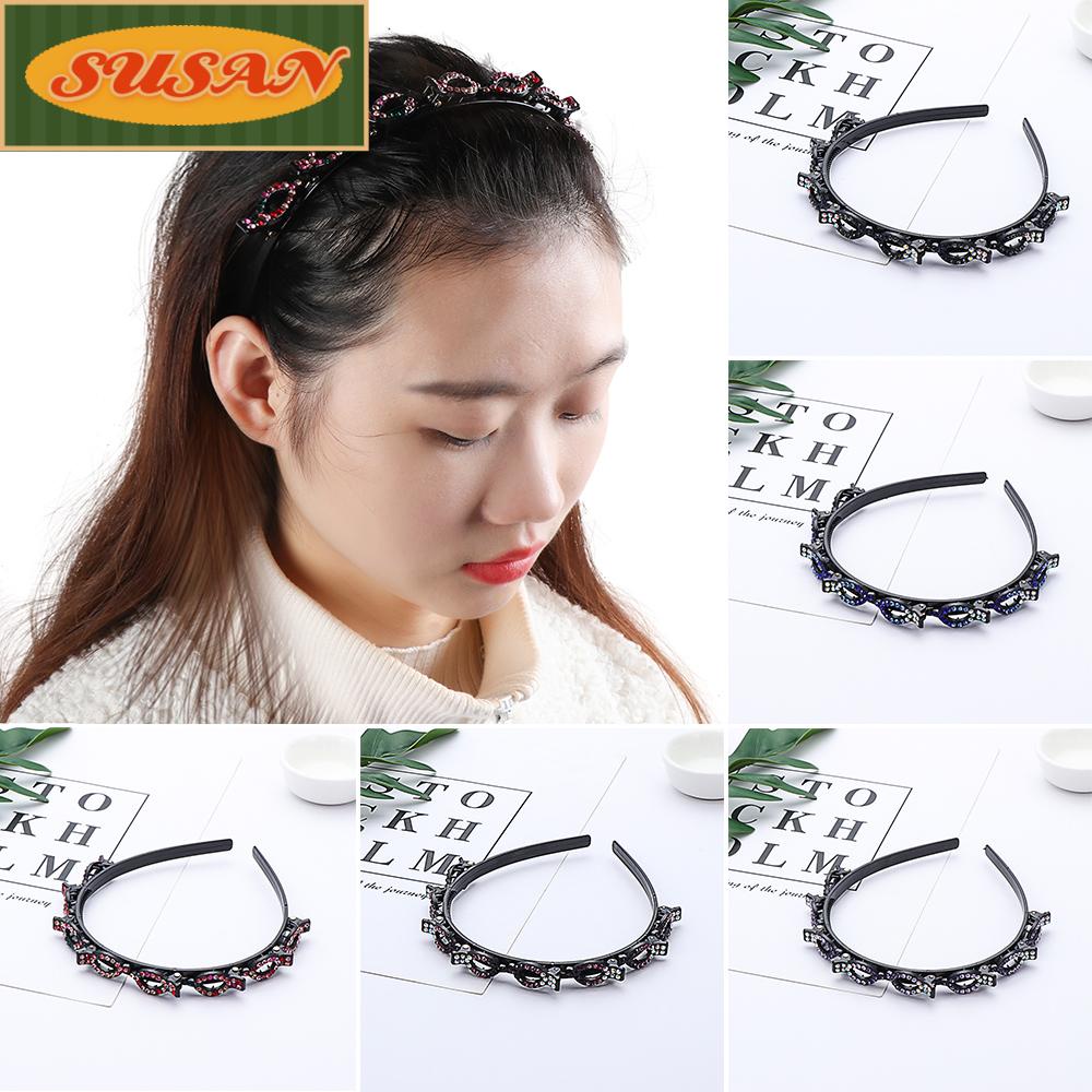Kẹp Tóc Họa Tiết Răng Đan Thời Trang Cho Nữ