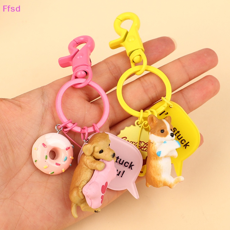 {Ffsd} Móc Khóa Xe Hơi / Ba Lô / Tưởng Niệm Chó Shiba Inu Dễ Thương Làm Quà Tặng Cho Thú Cưng