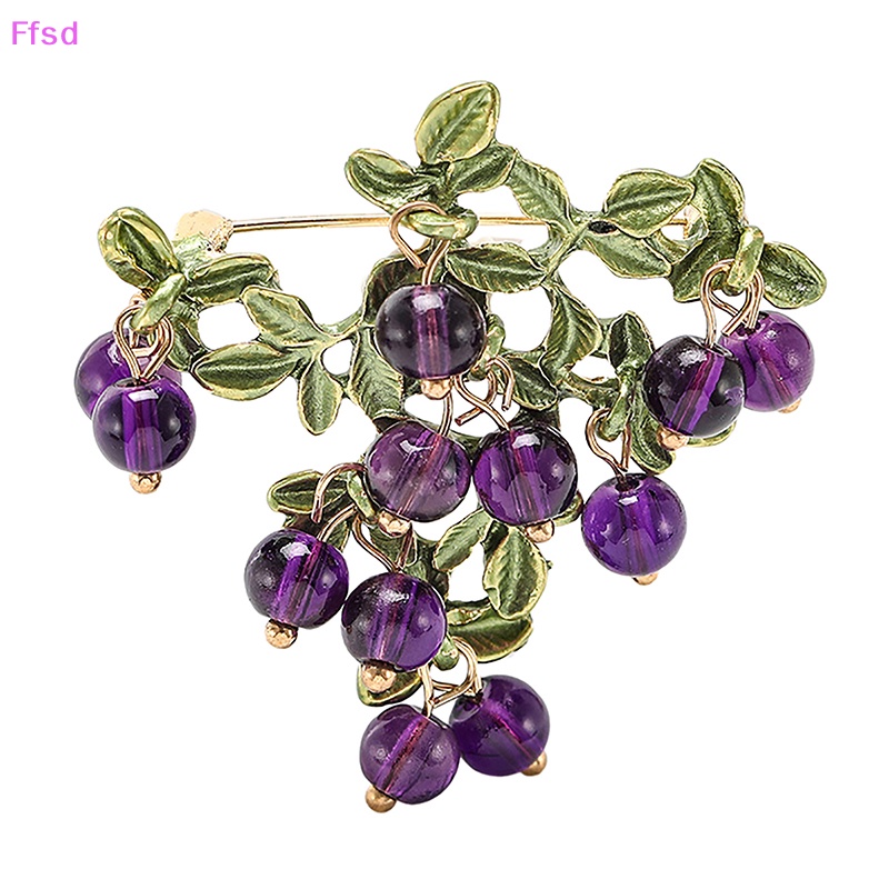 {Ffsd} Ghim Cài Áo Bằng Hợp Kim Hình Trái Cây Màu Sắc Tinh Tế Sáng Tạo Thời Trang Cho Phù Dâu / Phù Dâu