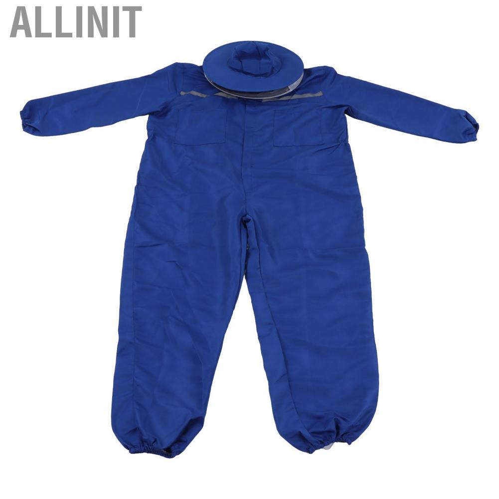 Allinit Bee Suit  Beekeeping Clothing Rubber Unisex Specially Designed Hat for Outdoor