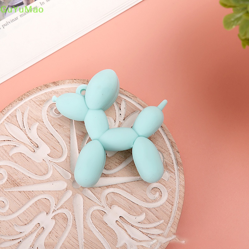 [cxGUYU] Móc Khóa Hình Chú Chó Bong Bóng Dễ Thương Thời Trang Cho Cặp Đôi / Móc Khóa / Túi Xách /