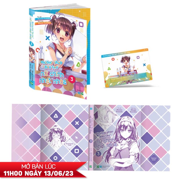 Sách Phương Pháp "Đào Tạo" Nữ Chính Nhạt Nhòa - Tập 3 - Bản Đặc Biệt - Tặng Kèm Gameplay Card