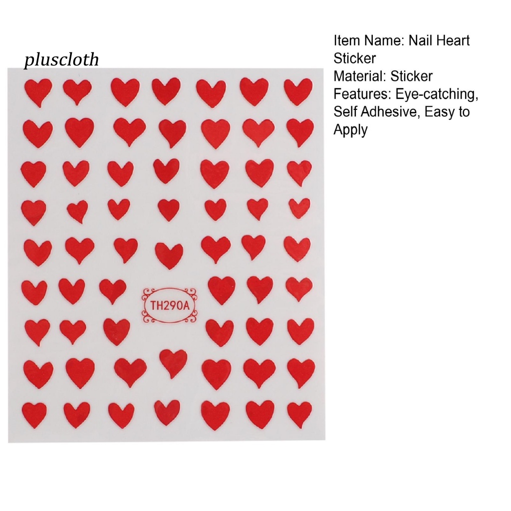 Miếng Dán Trang Trí Móng Tay Chống Rơi Không Phai Màu Tự Dính Dễ Thương