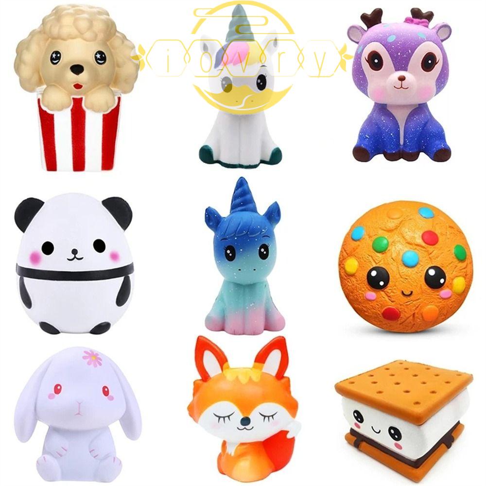 Đồ Chơi Xốp Squishy Giảm Stress Hình Kỳ Lân Dễ Thương Cho Bé